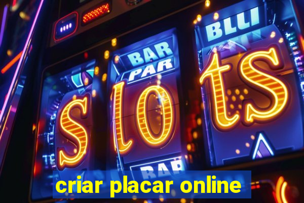 criar placar online